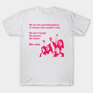 Granddaughters who Vote T-Shirt